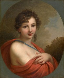Portrett av Elena Naryshkina 17851855, 1800 av Johann Baptist von Lampi the Elder