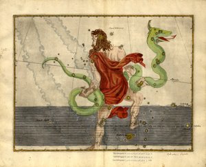 Ophiuchus, slangeholderen fra «Uranometria»