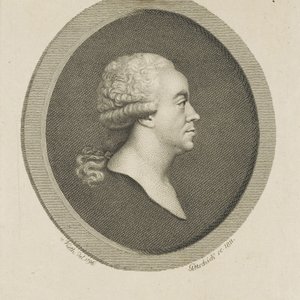 Portrett av komponisten Joseph Schuster 1748-1812, 1811.
