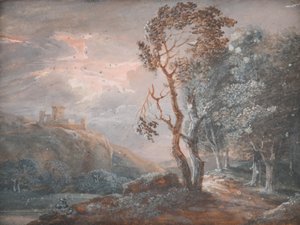 landskap av Johann Christian Brand