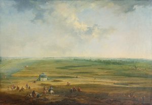 Laxenburg fra Hayd Lusthaus mot Maria Lanzendorf