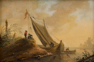 sjølandskap av Johann Christian Brand