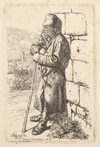 Tobakksrøykeren, 1817. av Johann Christian Erhard