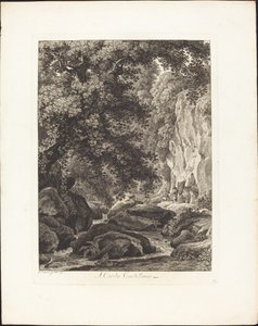 I Cività Castellana av Johann Christian Reinhart