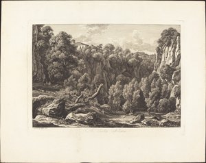 Til Cività Castilian av Johann Christian Reinhart