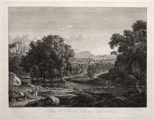 Heroisk landskap av Johann Christian Reinhart