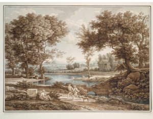 Heroisk landskap av Johann Christian Reinhart