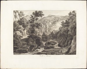 Nær Subiaco av Johann Christian Reinhart