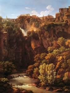 Fosser ved Tivoli av Johann Christian Reinhart