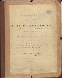 Samling eller suite med pittoresk utsikt over Italia av Johann Christian Reinhart, Albert Christoph Dies and Jacob Wilhelm Mechau