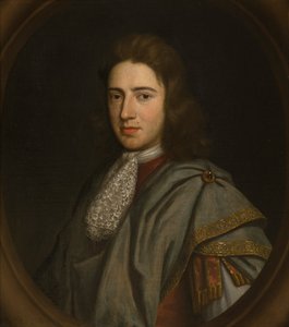 Portrett av Sir John Bridgeman, 3. Bart (1667-1747), ca. 1680-1711 (olje på panel) av Johann Closterman
