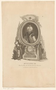 Portrett av Mustafa III av Johann Esaias Nilson