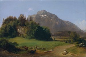 nær Salzburg av Johann Fischbach