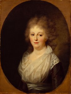 Agnes Maria Dedel (1767-1827) av Johann Friedrich August Tischbein