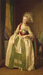 Portrett av prinsesse Natalya Vladimirovna Saltykova, 1780-tallet av Johann Friedrich August Tischbein