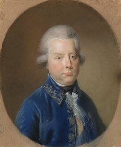 William V, Prince of Orange, 1789 (pastell på pergament)
