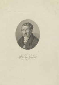 Portrett av Friedrich Ludwig Kreysig 1770-1839, 1826.