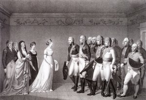 Møtet mellom Luise av Preussen og kronprins Alexander av Russland i Memel, 1805