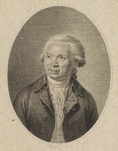 Portrett av komponisten Johann Abraham Peter Schulz 1747-1800, 1794.