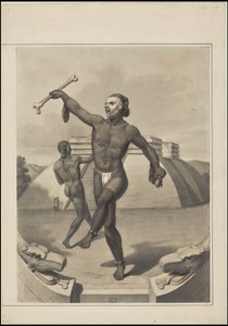 En samling av Waldecks originale kunstverk fra Mesoamerica, boks 10 av 22 av Johann Friedrich Maximilian von Waldeck