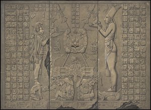 En samling av Waldecks originale kunstverk fra Mesoamerica, boks 20 av 22 av Johann Friedrich Maximilian von Waldeck