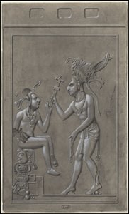 En samling av Waldecks originale kunstverk fra Mesoamerica, boks 2 av 22 av Johann Friedrich Maximilian von Waldeck