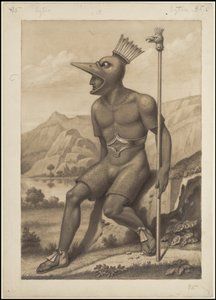 En samling av Waldecks originale kunstverk fra Mesoamerica, boks 3 av 22 av Johann Friedrich Maximilian von Waldeck