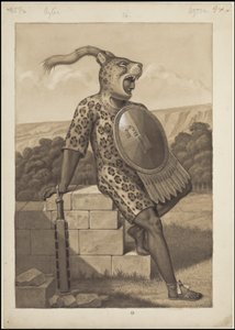 En samling av Waldecks originale kunstverk fra Mesoamerica, boks 3 av 22 av Johann Friedrich Maximilian von Waldeck
