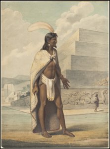 En samling av Waldecks originale kunstverk fra Mesoamerica, boks 3 av 22 av Johann Friedrich Maximilian von Waldeck