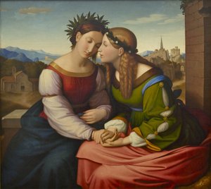 Italia og Germania Sulamith and Mary, 1828