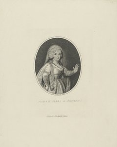 Gertrud Elisabeth Mara, født Schmeling 1749-1833 som Armida, 1801. av Johann Friedrich Schröter