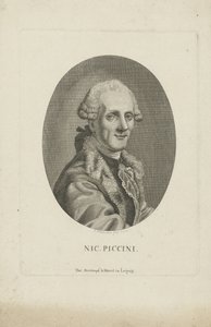 Portrett av komponisten Niccolò Piccinni 1728-1800, ca. 1790.