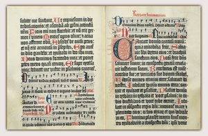 Mainz Psalter av Johann Fust and Peter Schoeffer
