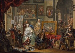Malerens atelier