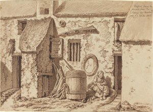 Et rustikk hus i Grand Rue ved Sceaux-Les-Chartreux