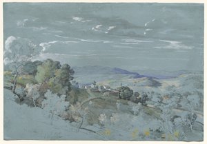 Åsene i Umbria nær Perugia