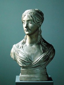 Portrett av Marianne Schlegel (1791-1869), 1805 (gips)
