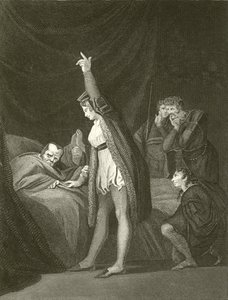 Kardinal Beauforts død av Johann Heinrich Füssli