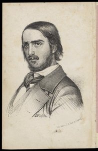 Georg Herwegh 1817-1875, 1840-årene av Johann Heinrich Richter