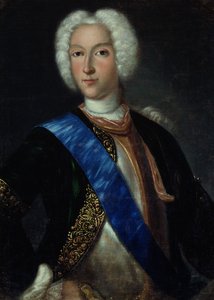 Portrett av tsar Peter II (1715-1730)