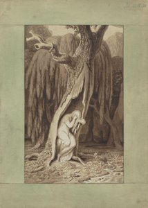 Dryad. Idylls Series, ca 1820. av Johann Heinrich Wilhelm Tischbein