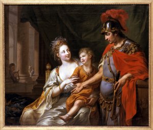 Hectors avgang, 1776 av Johann Heinrich Wilhelm Tischbein