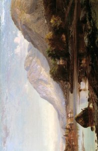 Hudson River ved Cold Spring, 1861. av Johann Hermann Carmiencke