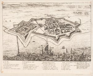 Byen og Castel Landskron erobret av I.K.M Cristiano Quinto Anno 1676