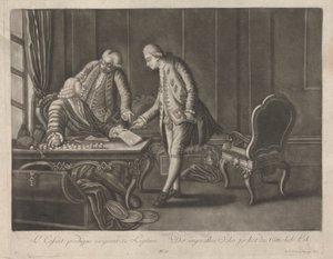 Den fortapte sønn krever sin legitimitet av Johann Jacobus Haid