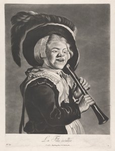 Den våkne jenta av Johann Jacobus Haid