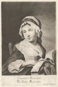 Den lille musikeren av Johann Jacobus Haid