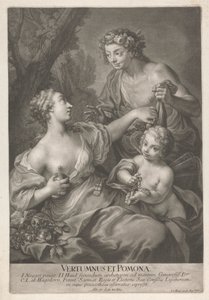 Vertumnus og Pomona av Johann Jacobus Haid