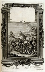 Hebreerne i kamp; (Samuels bok) av Johann Jakob Scheuchzer