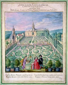Dutch Garden, fra 'Nassau Florilegium', 1650